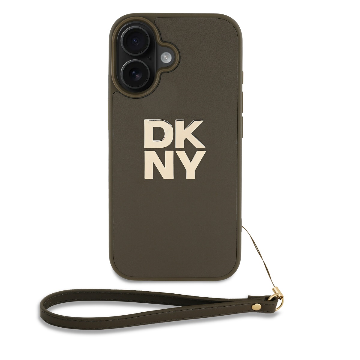 DKNY Калъф Apple iPhone 16, PU Leather Grid Pattern MagSafe,зелен - DKHMP16SPSGPHMN