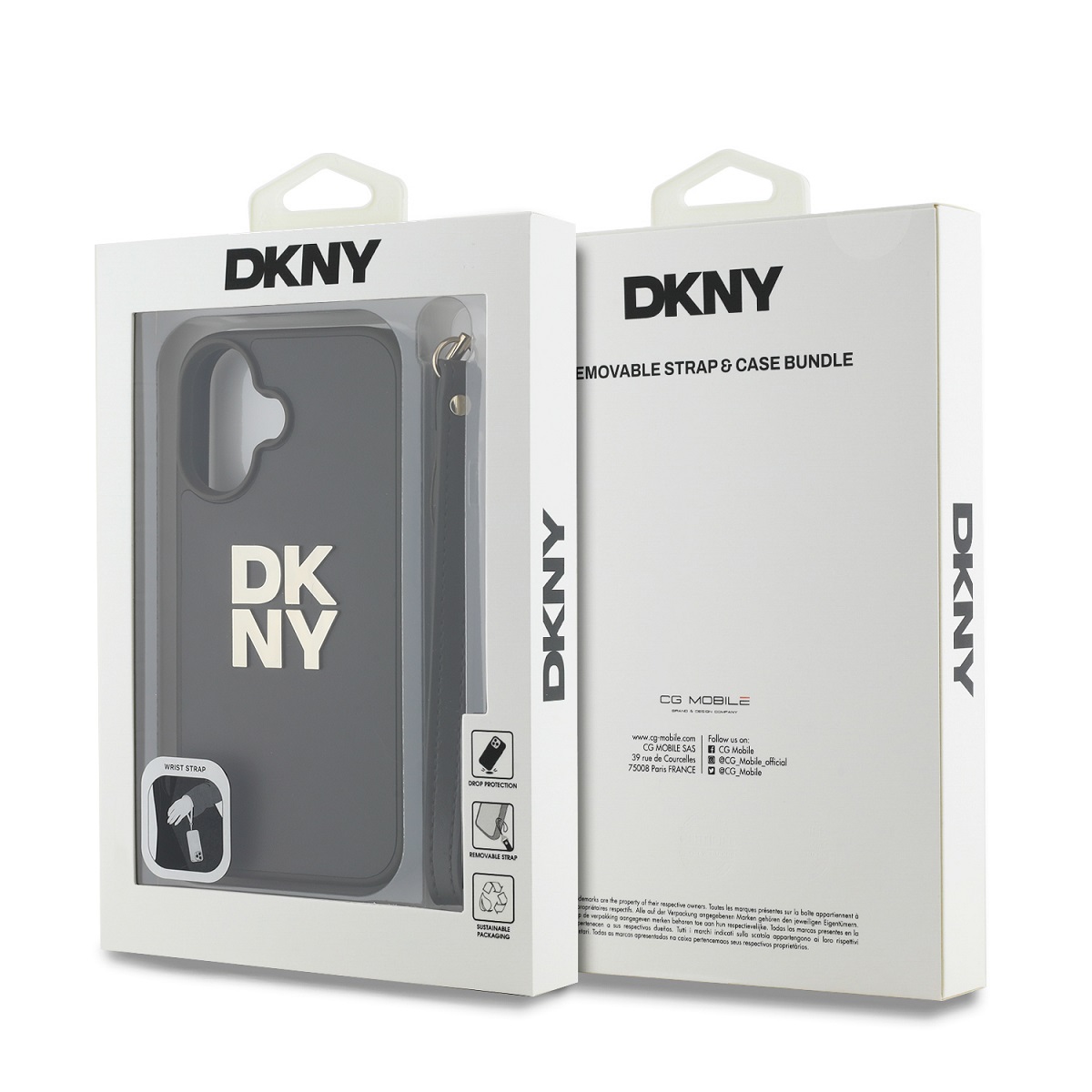 DKNY Калъф Apple iPhone 16, PU Leather Grid Pattern MagSafe,зелен - DKHMP16SPSGPHMN – снимка 5