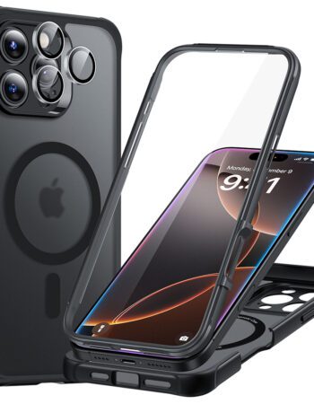 ESR Калъф Armor Tough 360 iPhone 16 Pro Max, MagSafe /матово черен/ Amazon Pack
