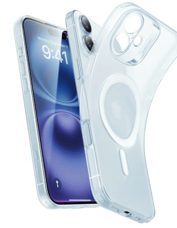 ESR Калъф Zero Clear iPhone 16, MagSafe /матово син/