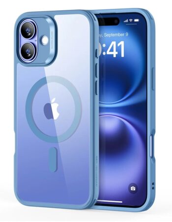 ESR Калъф Classic Hybrid iPhone 16, MagSafe /син/ Amazon Pack