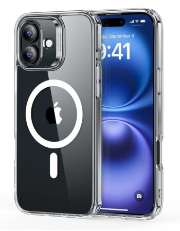 ESR Калъф Classic Hybrid iPhone 16, MagSafe /прозрачен/ Amazon Pack