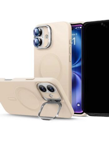 ESR Калъф Cloud Soft със стойка iPhone 16, MagSafe /телесен/