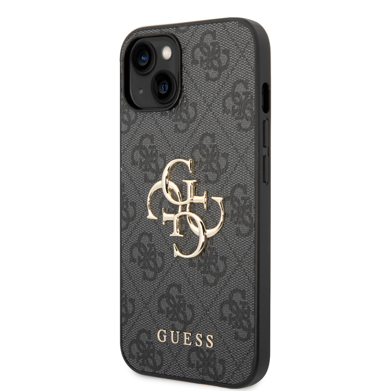 GUESS Калъф Samsung Z Flip 7, PU 4G Metal Logo, сив - GUHCZF74GMGGR – снимка 2