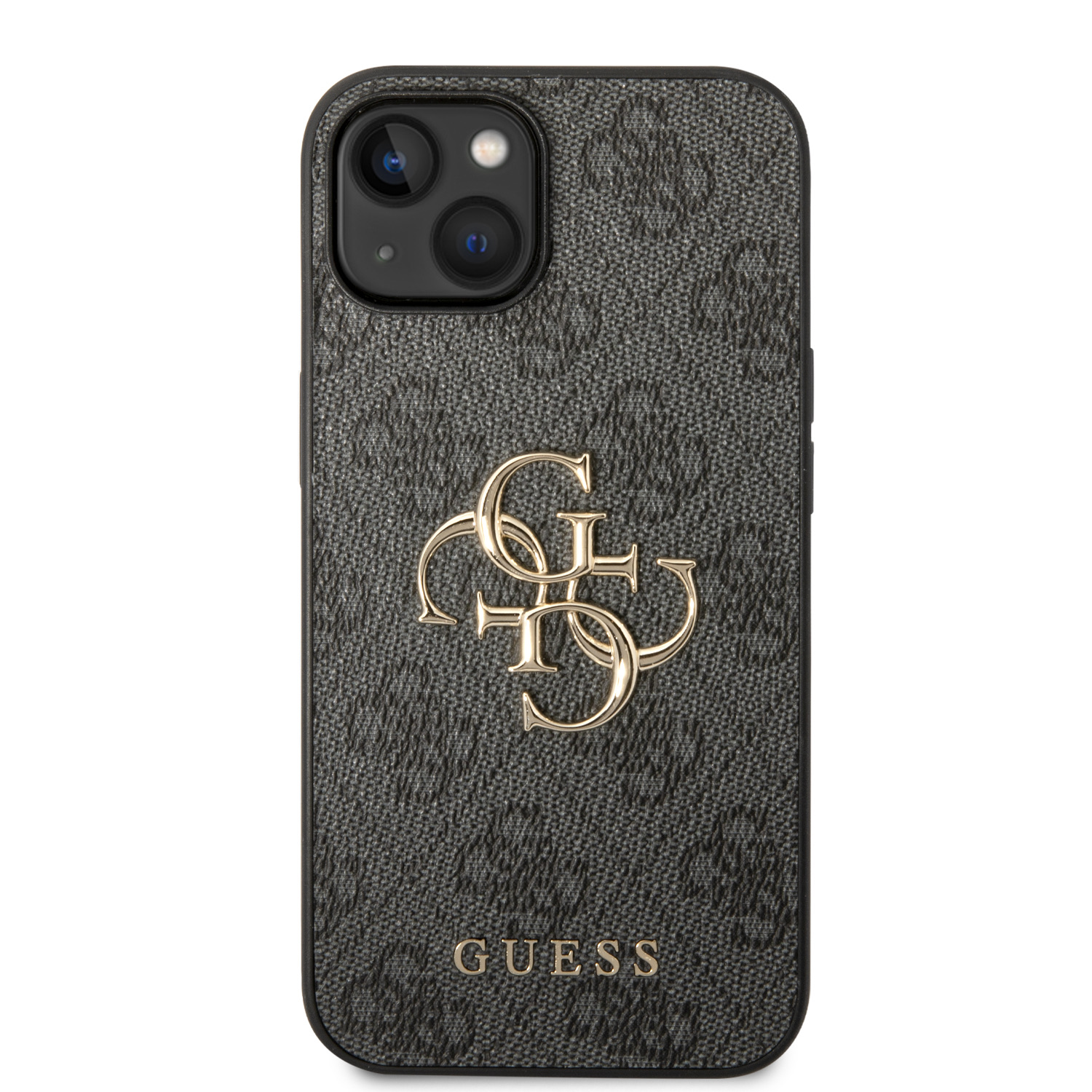 GUESS Калъф Samsung Z Flip 7, PU 4G Metal Logo, сив - GUHCZF74GMGGR – снимка 3