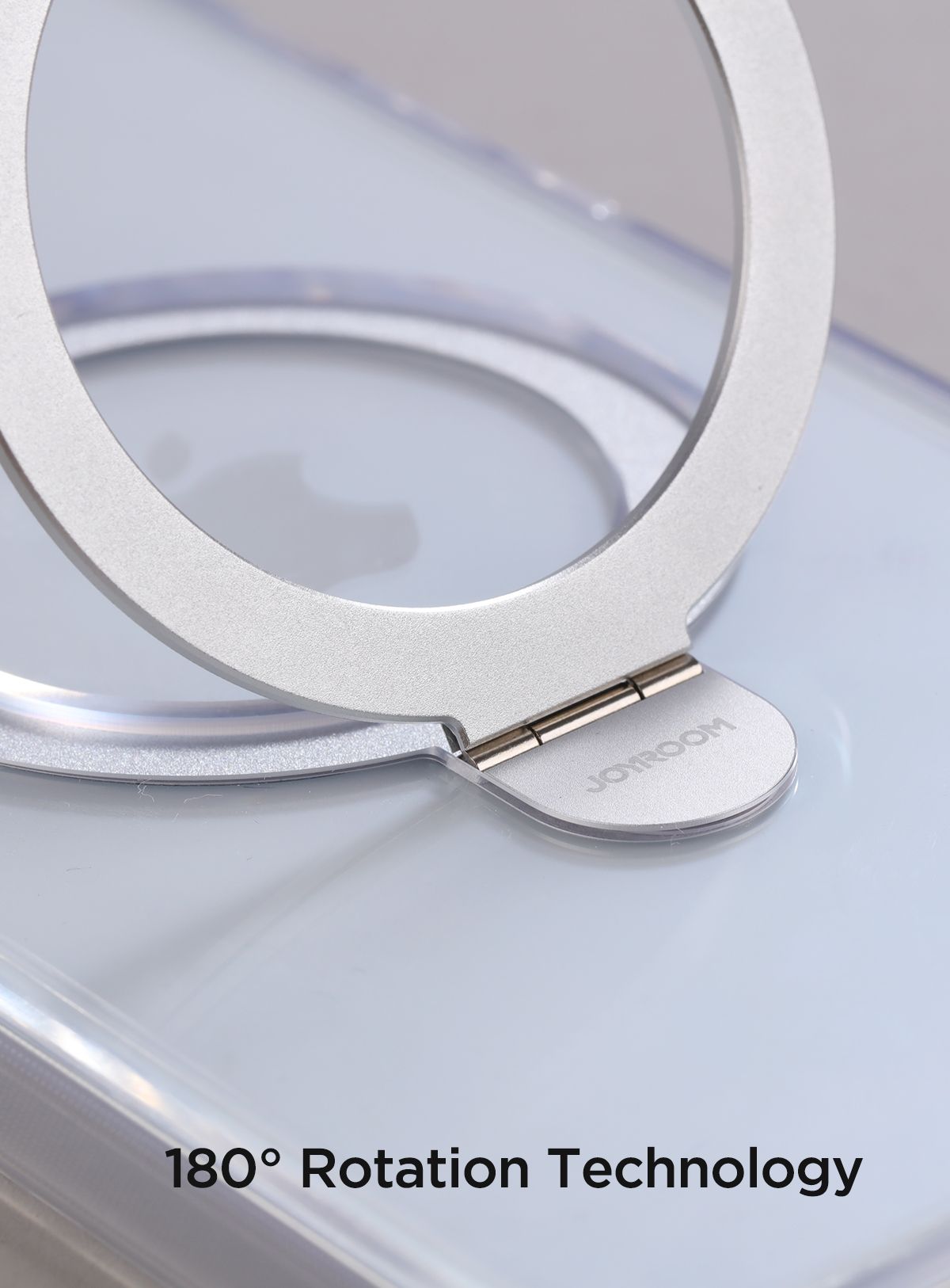 Joyroom Калъф Apple iPhone 15 Pro, Bracket Series MagSafe, черен мат – снимка 2