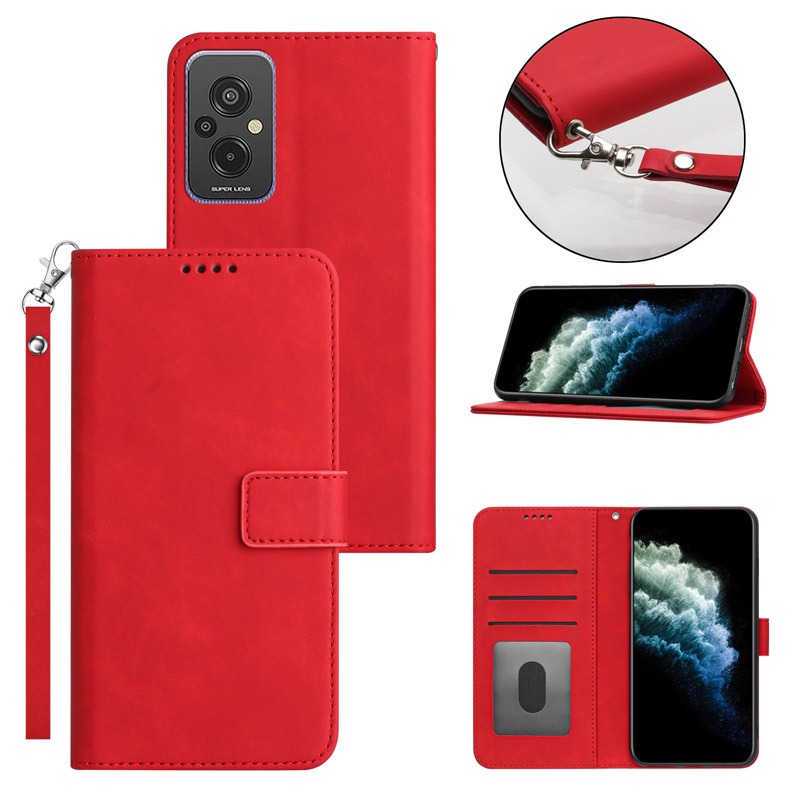 Калъф Exclusive Wallet Samsung A07 4G/5G /червен/ – снимка 3