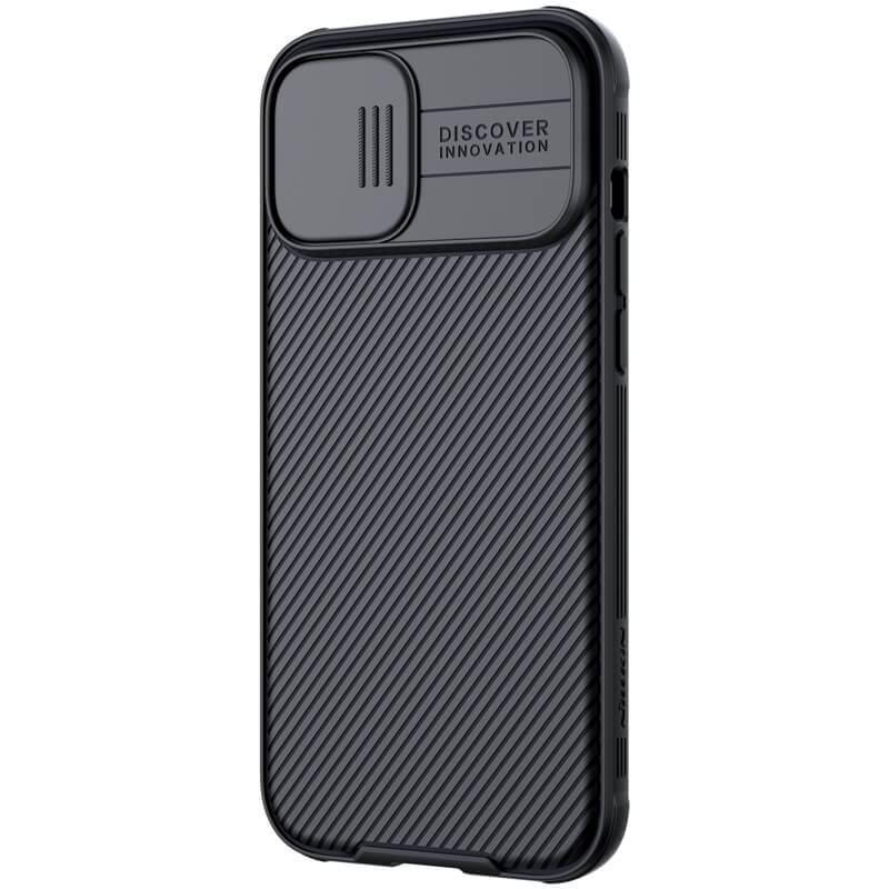 NILLKIN Калъф Apple iPhone 15 Pro Max, Camshield Pro MagSafe /черен/ – снимка 3