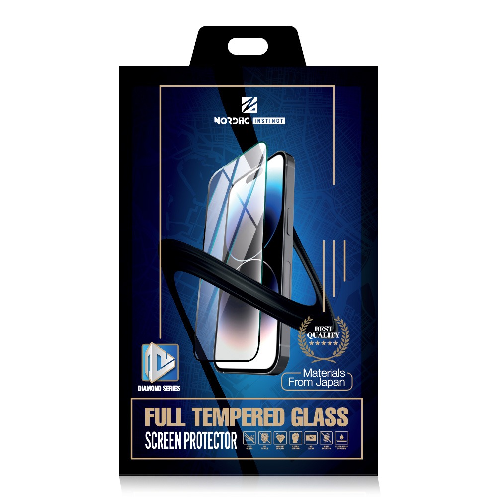 NORDIC iNstinct Tempered Glass Samsung S26 Plus /черно/