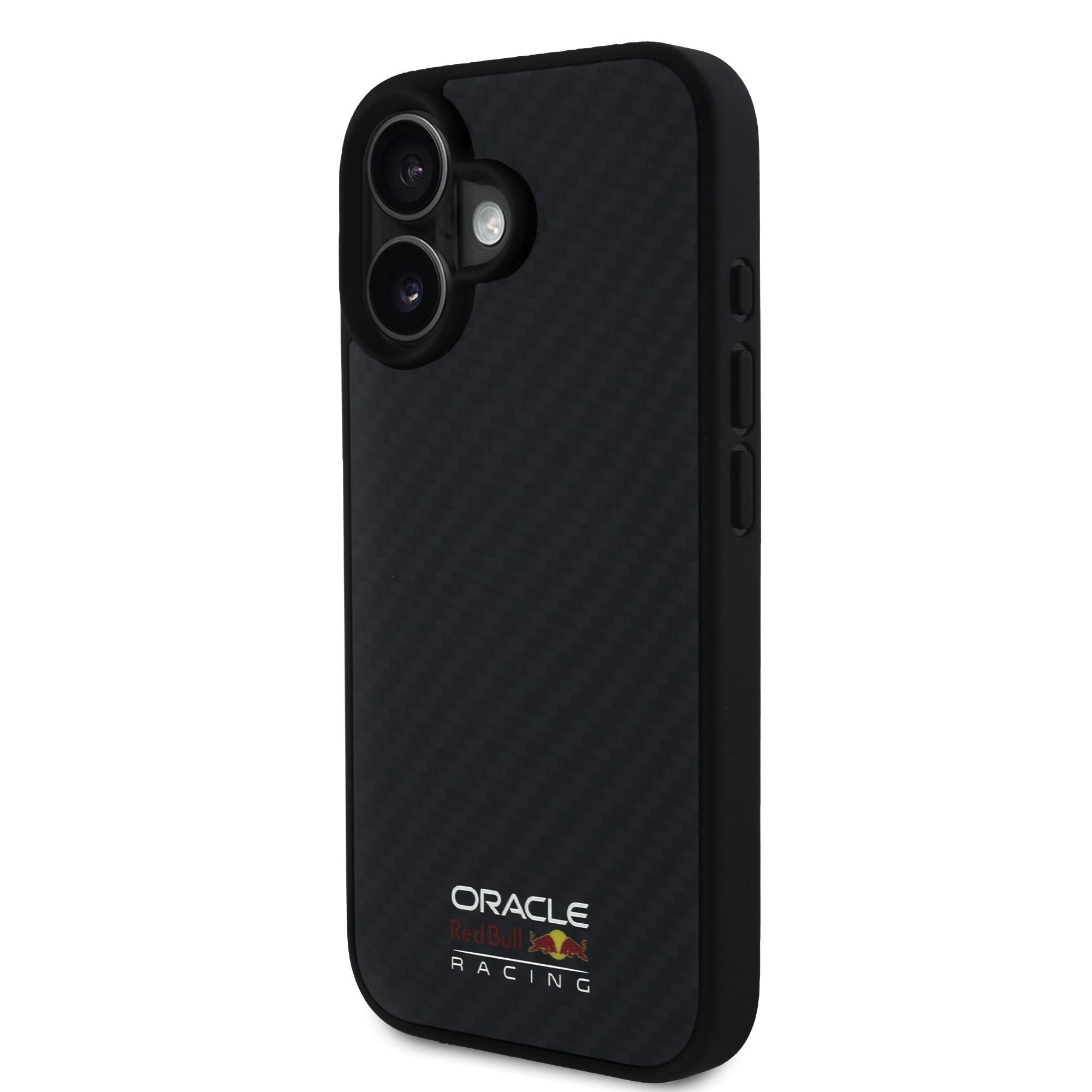 Red Bull Калъф Apple iPhone 16, Carbon Shiny Logo MagSafe, черен - RBHMP16S24CFILSK – снимка 2