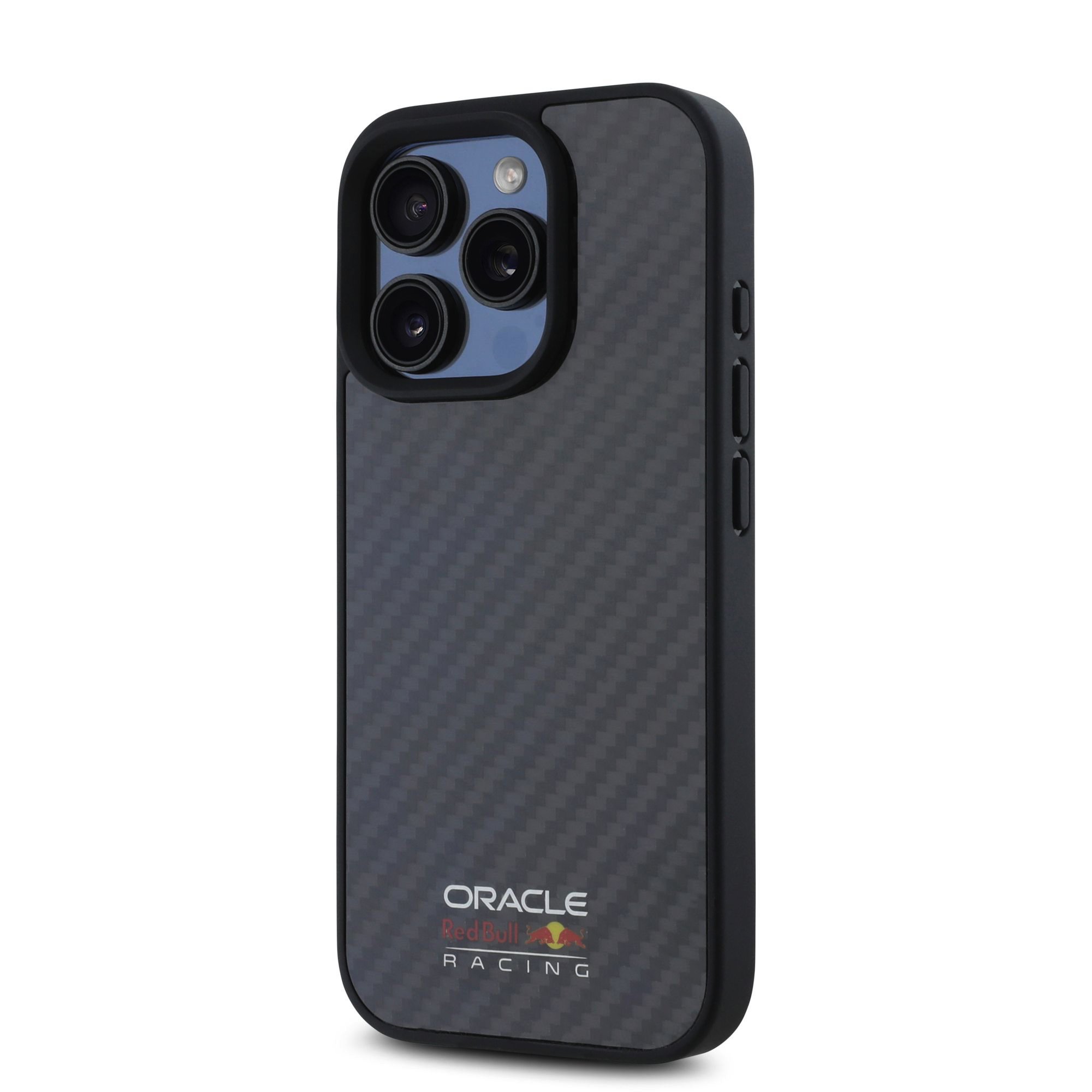 Red Bull Калъф Apple iPhone 16 Pro Max, Carbon Shiny Logo MagSafe, черен - RBHMP16X24CFILSK – снимка 2