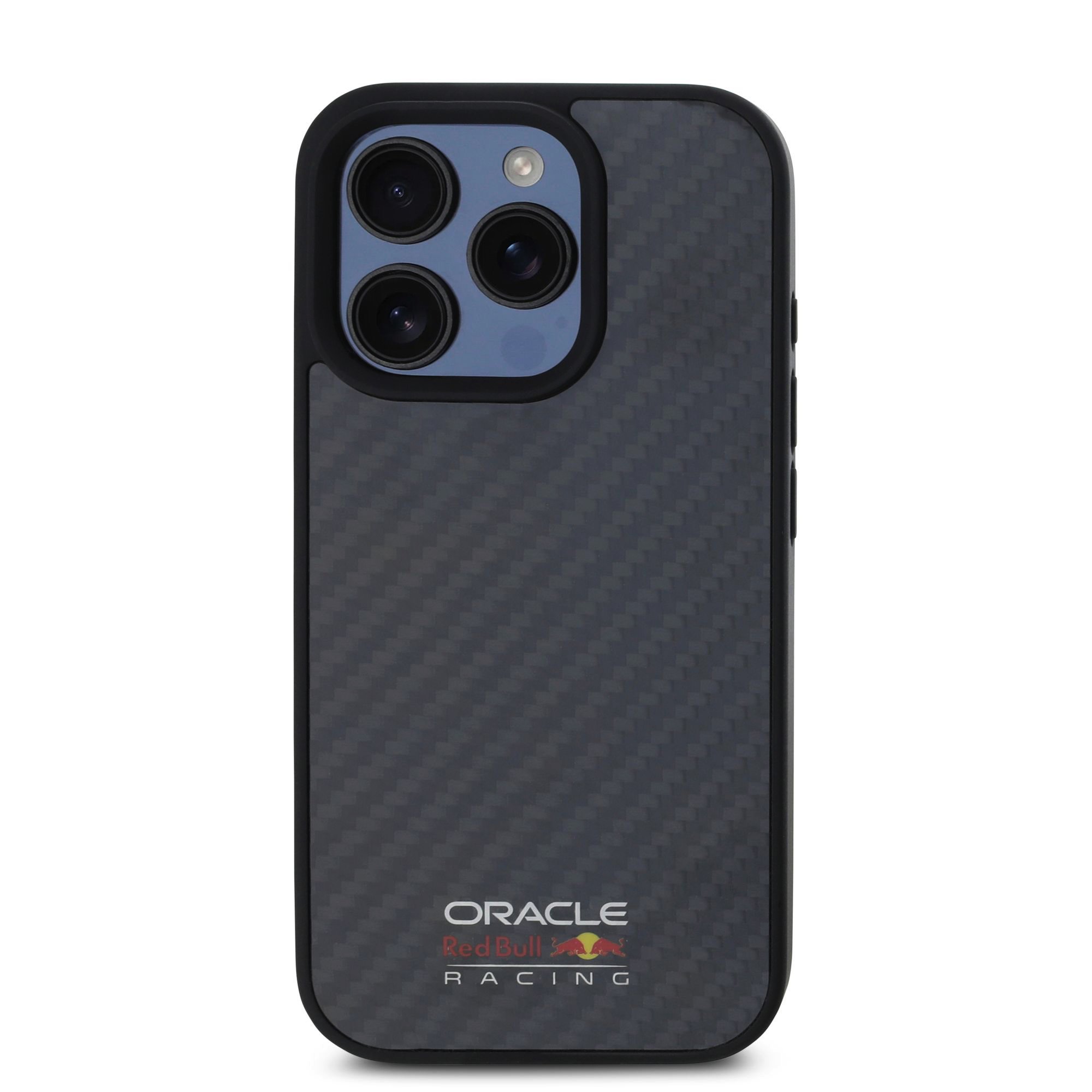 Red Bull Калъф Apple iPhone 16 Pro Max, Carbon Shiny Logo MagSafe, черен - RBHMP16X24CFILSK – снимка 3