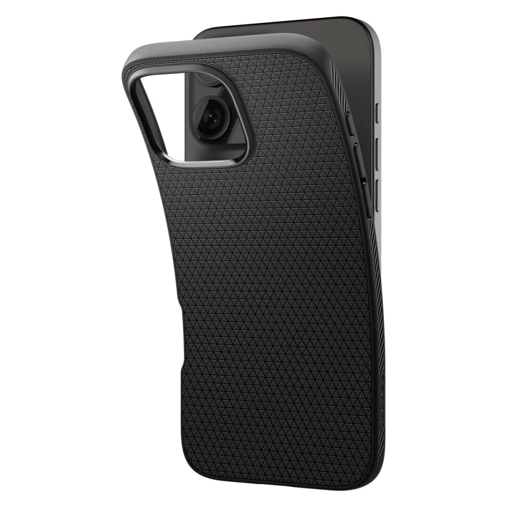 SPIGEN Калъф Liquid Air Apple iPhone 16 Pro /черен мат/ - ACS08117 – снимка 2