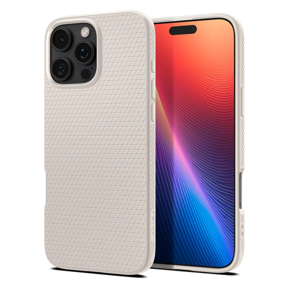 SPIGEN Калъф Liquid Air Apple iPhone 16 Pro /титаниум/ - ACS08120