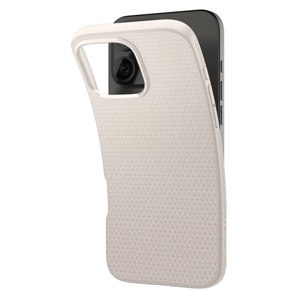 SPIGEN Калъф Liquid Air Apple iPhone 16 Pro /титаниум/ - ACS08120 – снимка 2