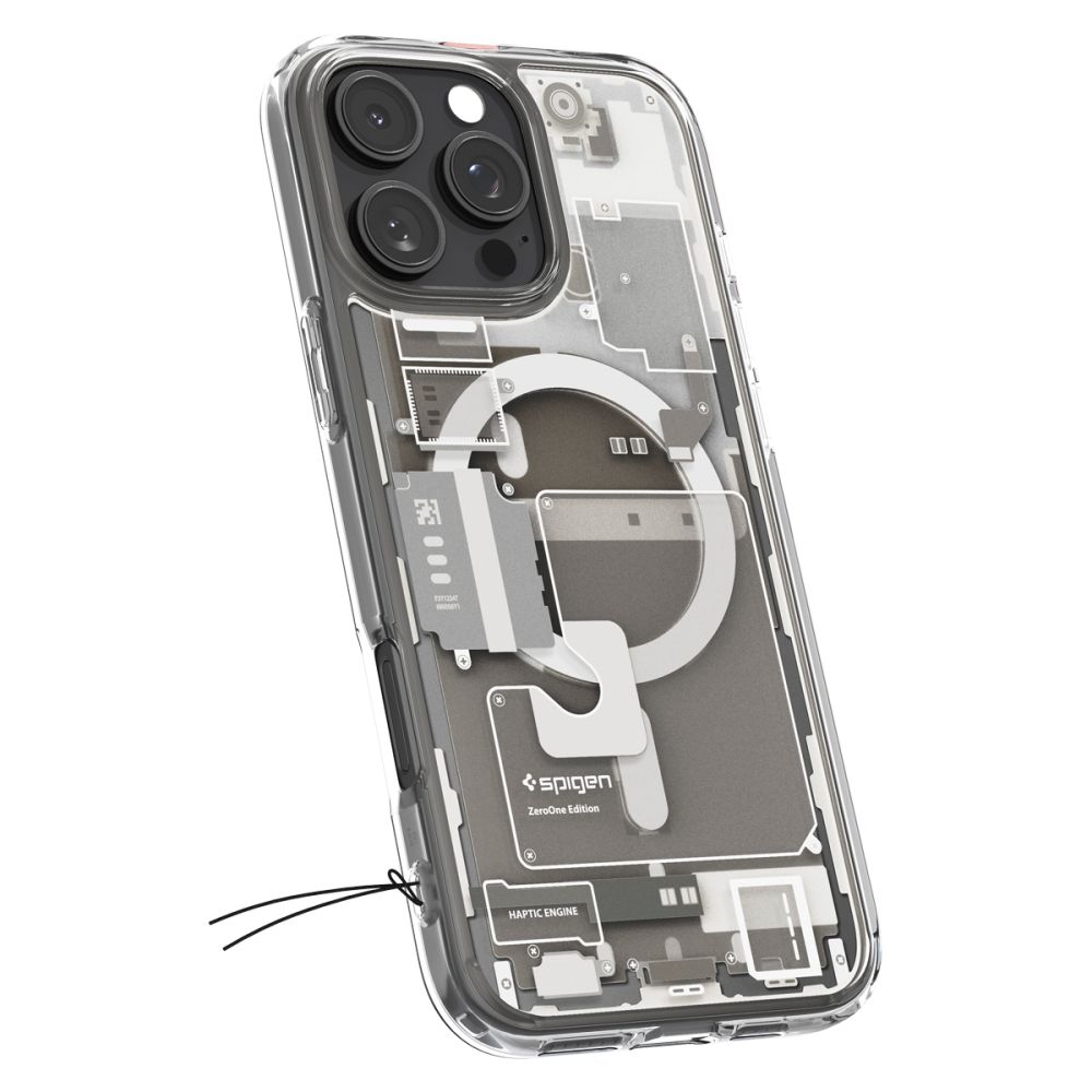 SPIGEN Калъф Ultra Hybrid Apple iPhone 16 Pro Max /титаниум, ZeroOne/ - ACS08381 – снимка 2