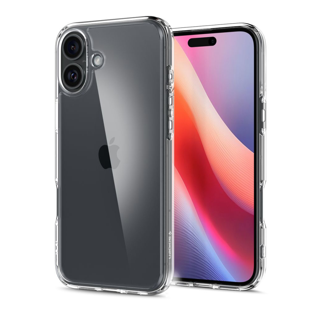 SPIGEN Калъф Ultra Hybrid Apple iPhone 16 /прозрачен/ - ACS08197