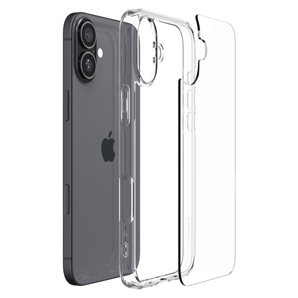 SPIGEN Калъф Ultra Hybrid Apple iPhone 16 /прозрачен/ - ACS08197 – снимка 3
