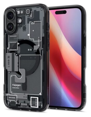 SPIGEN Калъф Ultra Hybrid Apple iPhone 16 /черен, ZeroOne/ - ACS08208
