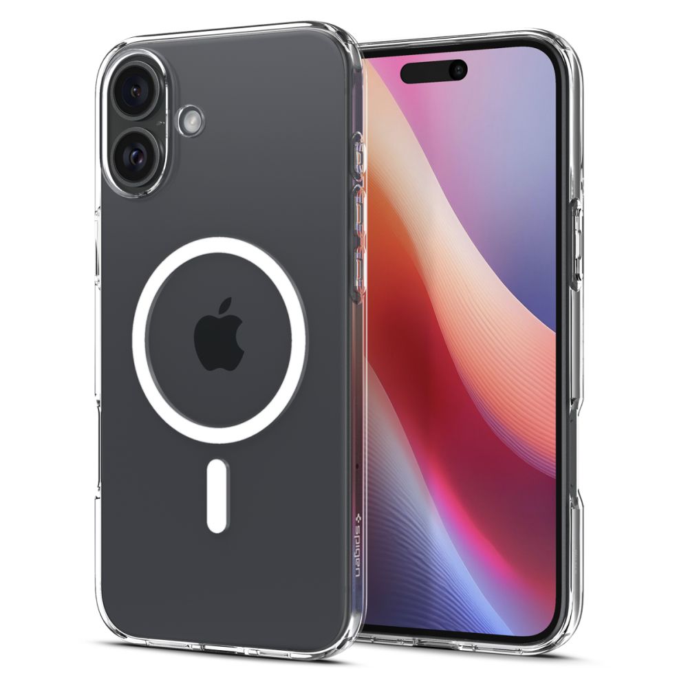 SPIGEN Калъф Liquid Crystal Apple iPhone 16, MagSafe /прозрачен/ - ACS08390