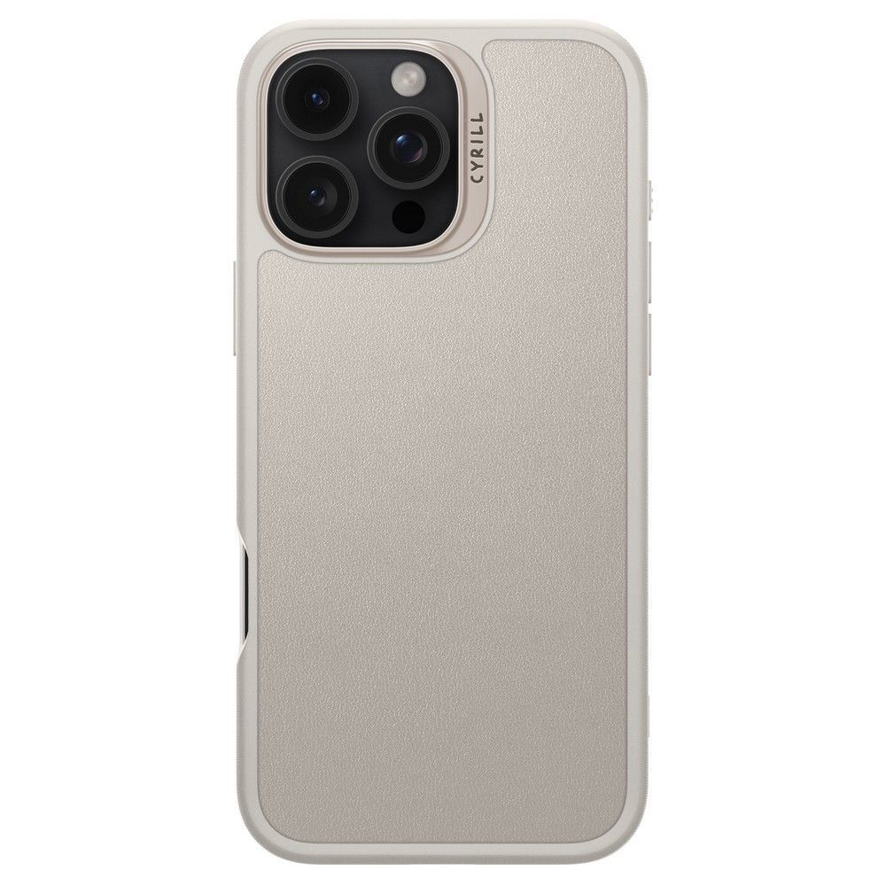 SPIGEN Калъф Cyrill Kajuk MagSafe Apple iPhone 16 Pro Max /крем/ - ACS08396 – снимка 2