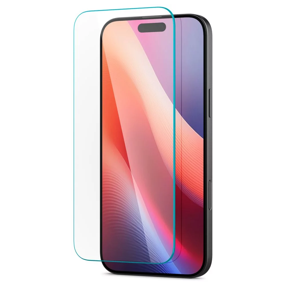SPIGEN Tempered Glass tR.Ez Fit Apple iPhone 16 /iPhone 15, Easy Fit /прозрачен/ - AGL06907 – снимка 2