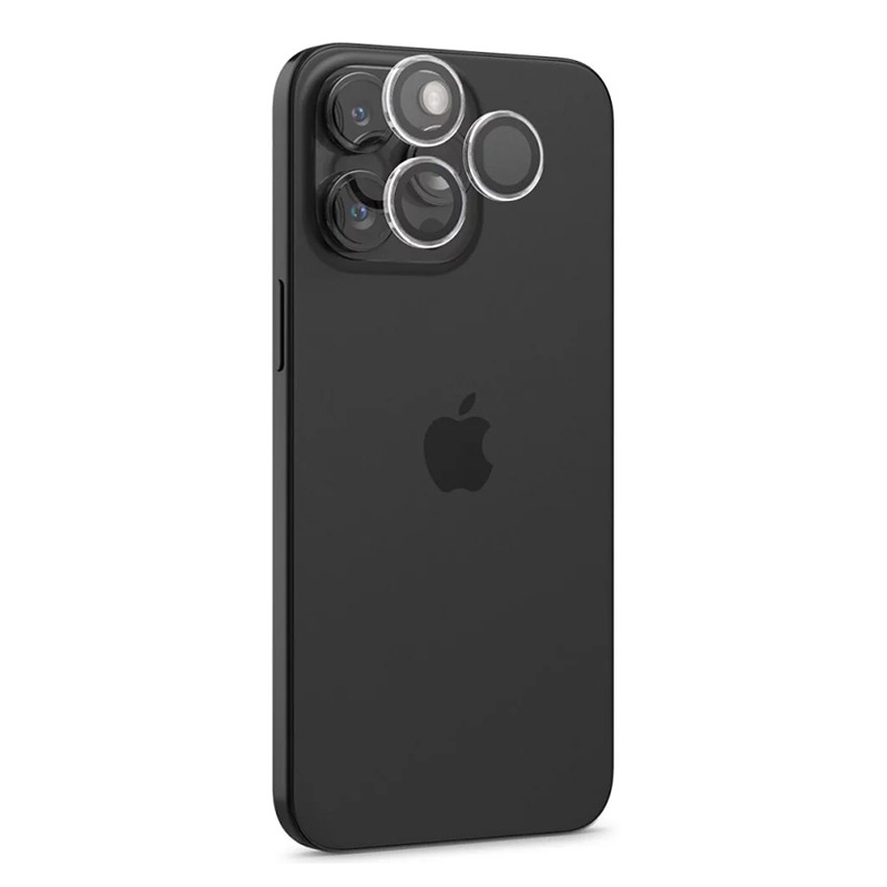 SPIGEN Camera Lens Optik Pro Glass tR.Ez Fit Apple iPhone 16 Pro/16 Pro Max, SET 2бр. /прозрачни/ - AGL06914 – снимка 2