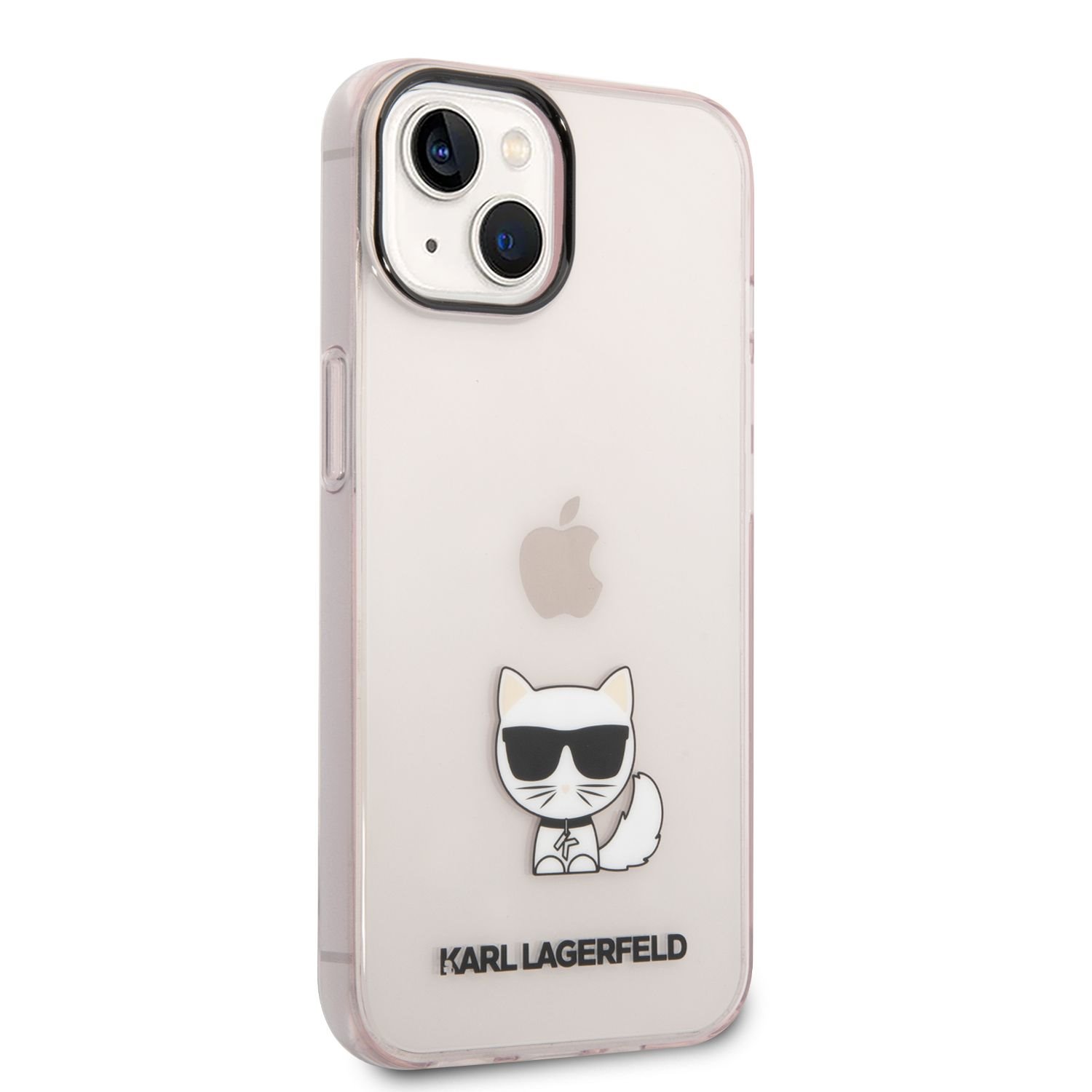 Karl Lagerfeld Калъф Apple iPhone 14 Plus, Choupette Logo /прозрачен/ - KLHCP14MCTTRI – снимка 3