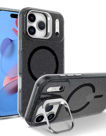 SparkMag CamStend за iPhone 17 - Черен (12-E5)