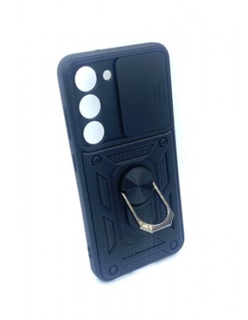 Удароустойчив Кейс с Ring Samsung Galaxy S23 - Черен