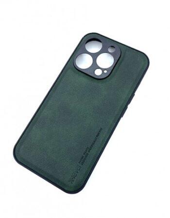 X-Level Leather Case iPhone 15 - Зелен