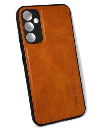 X-Level Leather Case Samsung Galaxy A34 - Кафяв