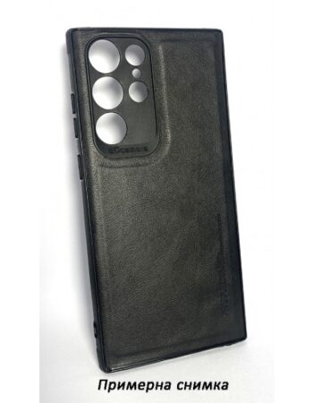 X-Level Leather Case Samsung Galaxy S23 Plus - Черен