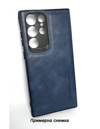 X-Level Leather Case Samsung Galaxy S23 Plus - Син