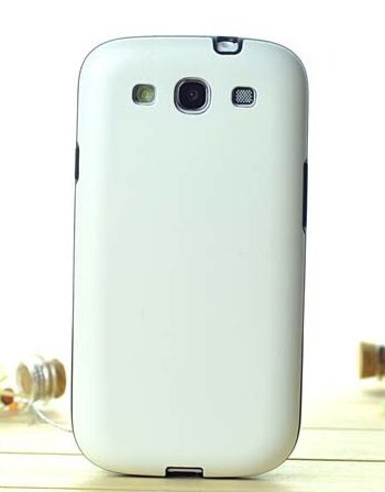 Калъф Kожен гръб за Samsung Note 3 /бял/