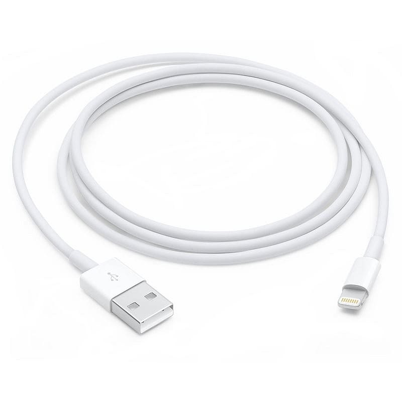 Apple Кабел USB-A - Lightning, 1m (blister) /бял/ - MXLY2ZM/A