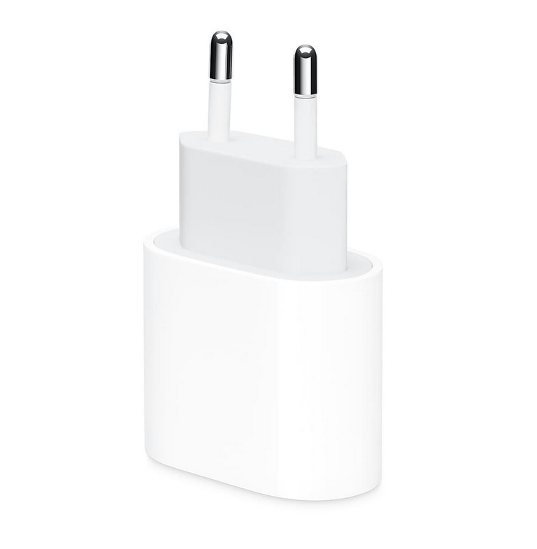 Apple 220V 20W, USB-C, Power Adapter, бял, (опаковка) - MUVV3ZM/A