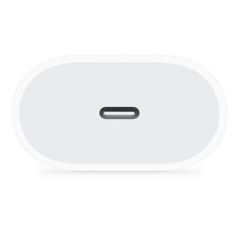 Apple 220V 20W, USB-C, Power Adapter, бял, (опаковка) - MUVV3ZM/A