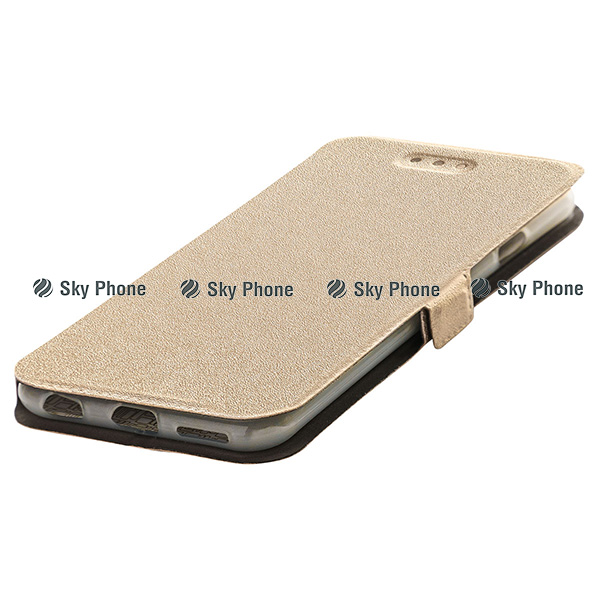 Калъф Book Pocket Nokia 8 /златен/
