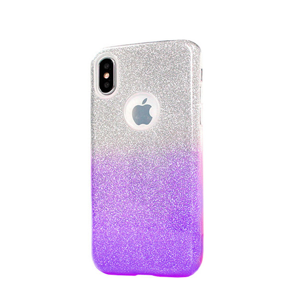 Калъф ENSIDA Fashion Samsung S8 Plus /сребърен-лилав/ - Image 2