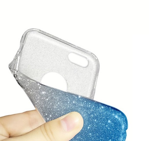 Калъф ENSIDA Fashion Samsung S8 Plus /сребърен-лилав/ - Image 4