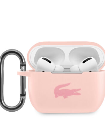 LACOSTE Калъф Airpods Pro, Liquid Silicone Glossy Printing Logo /розов/ - LCAPSI