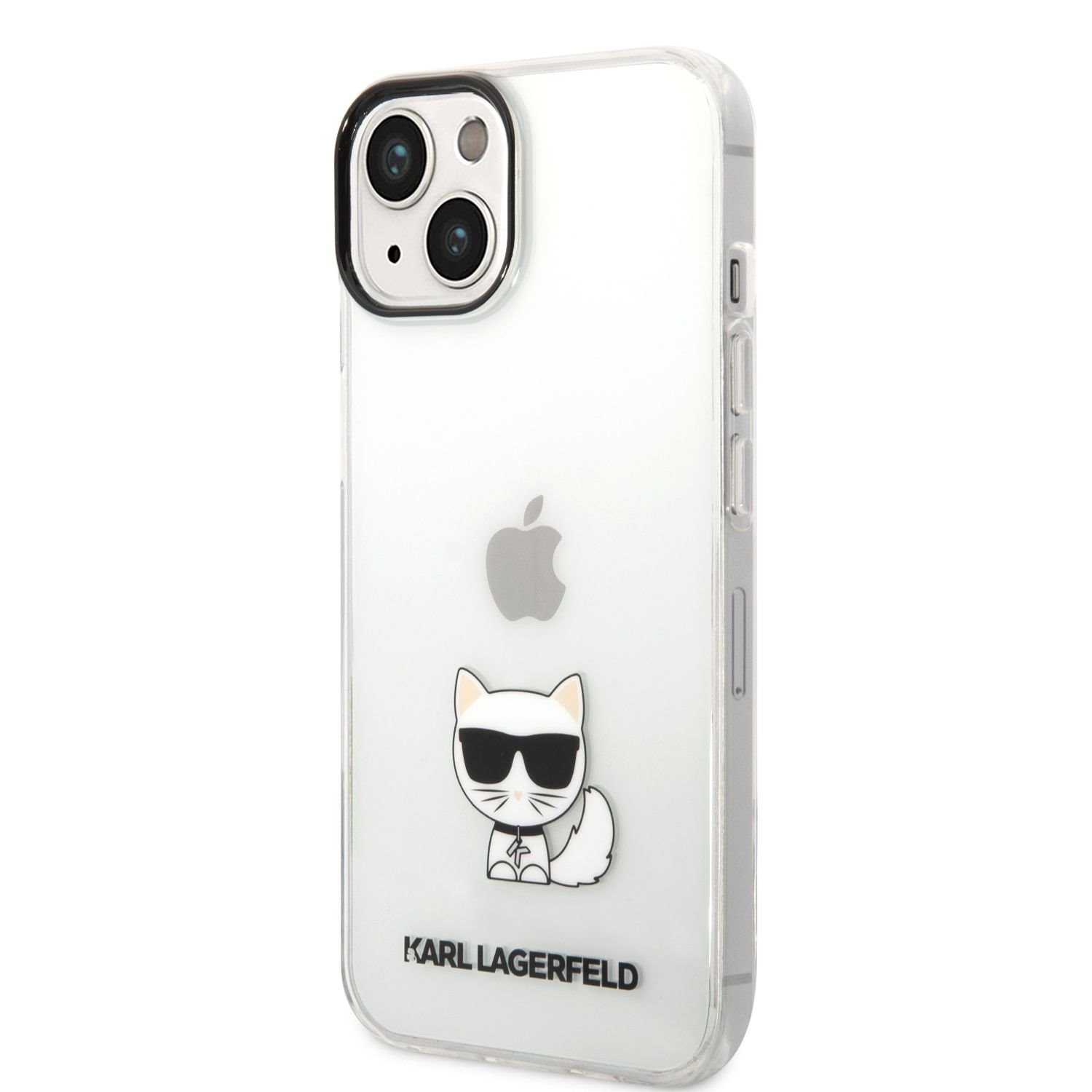 Karl Lagerfeld Калъф Apple iPhone 14 Plus, Choupette Logo /прозрачен/ - KLHCP14MCTTR