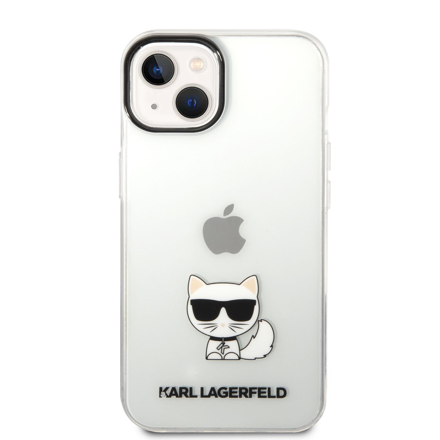 Karl Lagerfeld Калъф Apple iPhone 14 Plus, Choupette Logo /прозрачен/ - KLHCP14MCTTR - Image 2