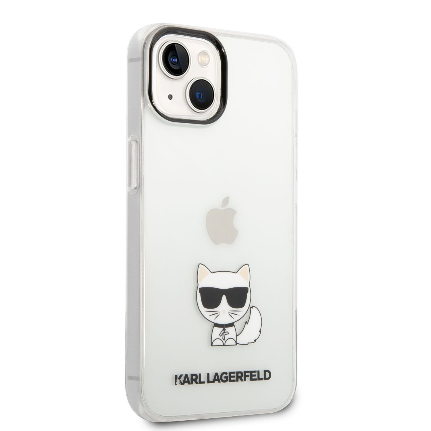 Karl Lagerfeld Калъф Apple iPhone 14 Plus, Choupette Logo /прозрачен/ - KLHCP14MCTTR - Image 3