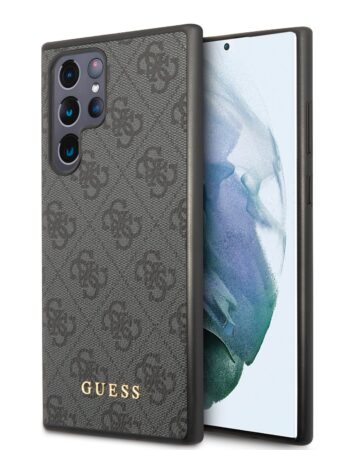 GUESS Калъф Samsung S24 Ultra, 4G Case, черен - GUHCS24LG4GFGR
