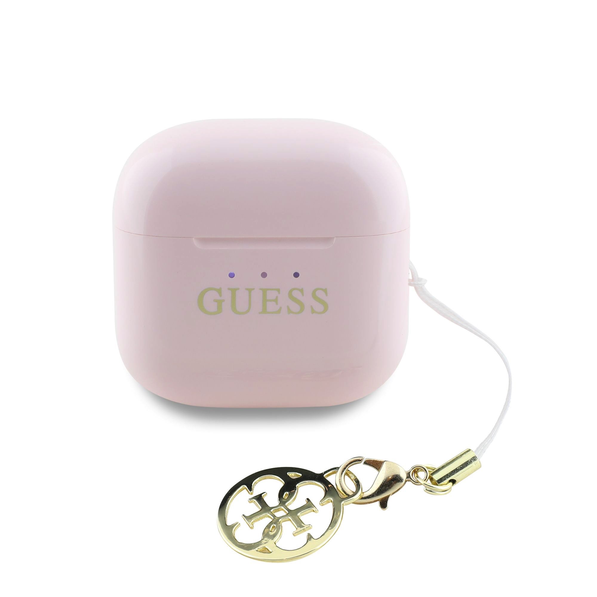GUESS HF TWS, Classic Logo Charm /розов/ - GUTWSXMCCLP - Image 3