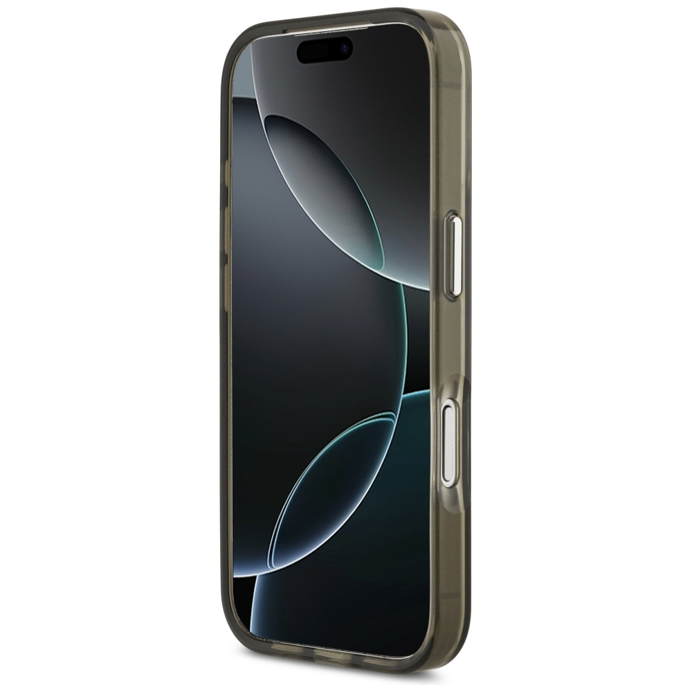 GUESS Калъф Apple iPhone 17 Pro, IML Gradient Triangle Logo MagSafe, khaki - GUHMP17LHGTMLCGA
