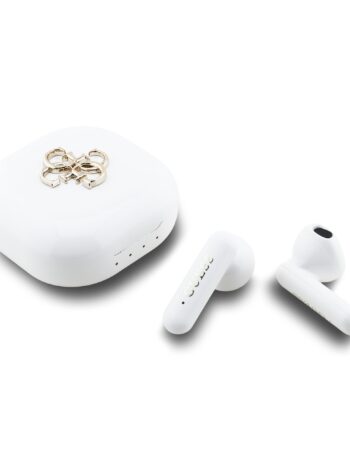 GUESS Bluetooth HF 4G Metal Logo TWS /бял/ - GUTWSJ7HE4GH