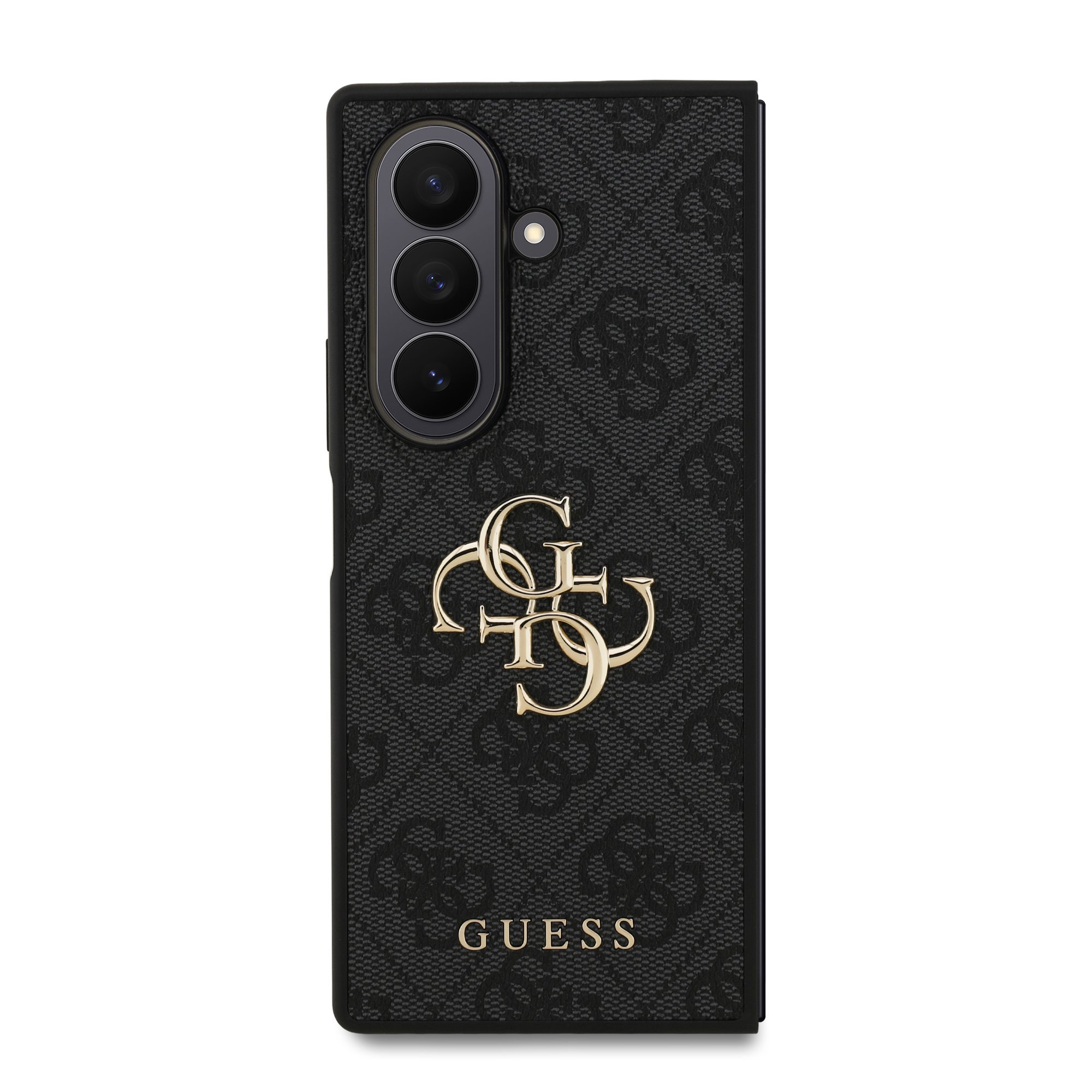 GUESS Калъф Samsung Z Fold 7, PU 4G Metal Logo, черен - GUHCZFD74GMGGR - Image 3